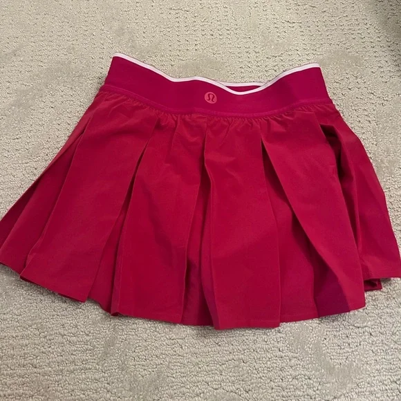 Lululemon Box Pleat Skirt in Passionate Pink size 4 NWOT - Picture 6 of 11